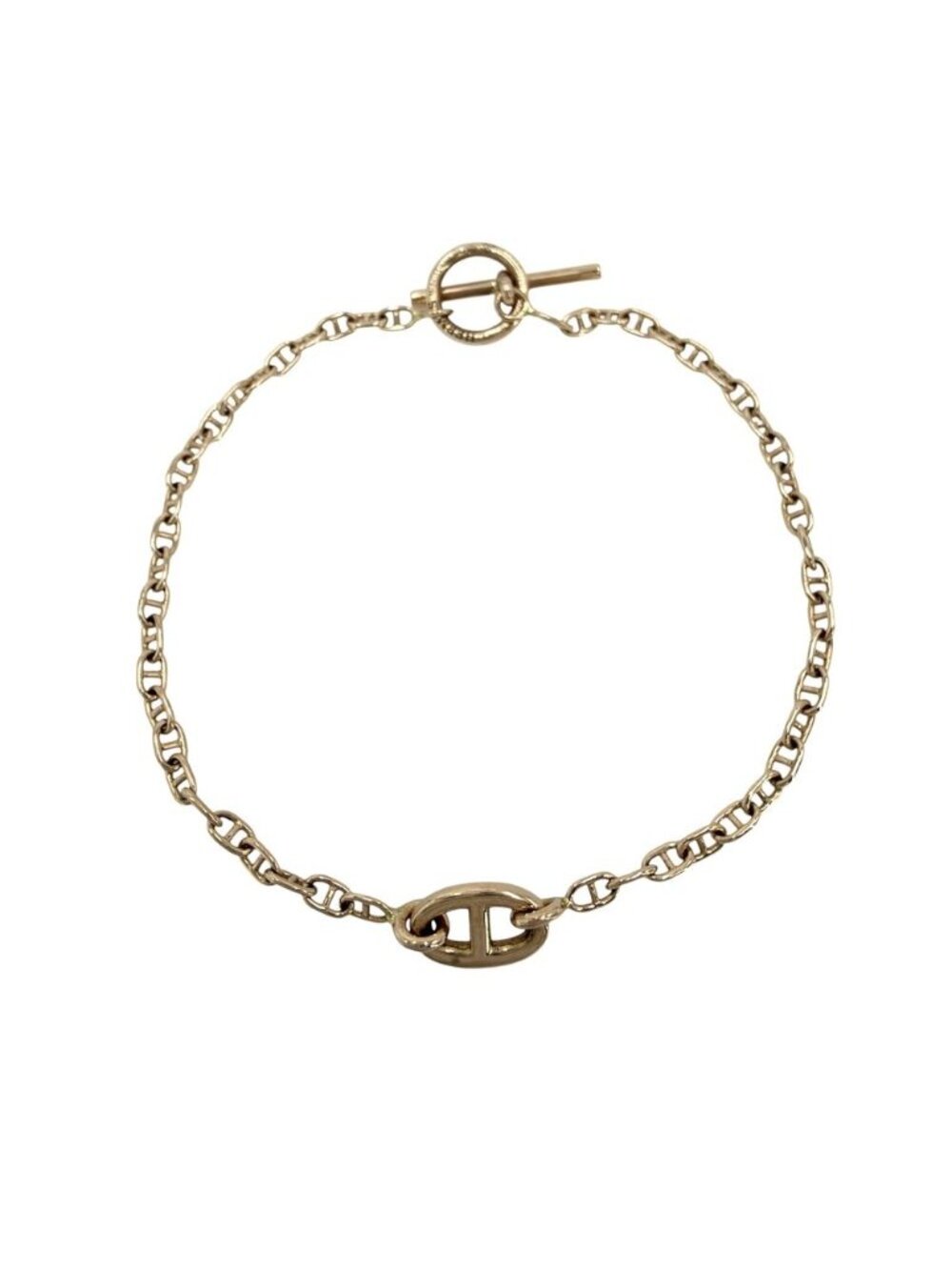 Hermes Bracelet Chaine D'ancre New Farandole 18k Pink Gold
